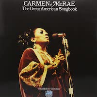 Carmen McRae: The Great American Sonbook.