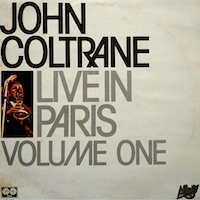 john coltrane live paris vol one lp