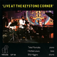 Tete Montoliu: Live at the Keystone Corner.