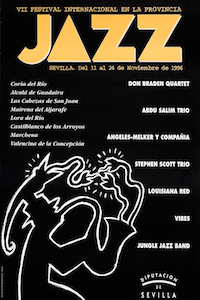 1996 cartel VII jazz provincia