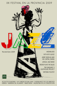 2009 cartel XX Jazz Provincia