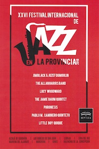 2018 cartel XXVI jazz provincia