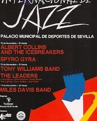 La Historia del Jazz en Sevilla: VIII Festival de Jazz «Sevilla Jazz». (1987).