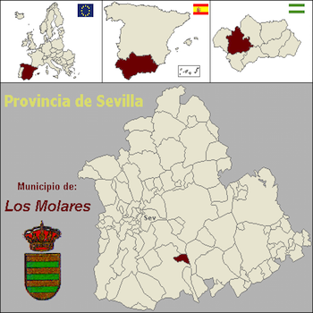 350 Molares mapa