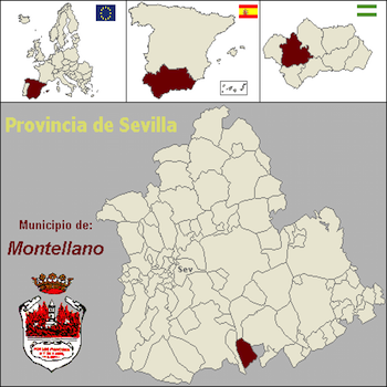 350 Montellano mapa