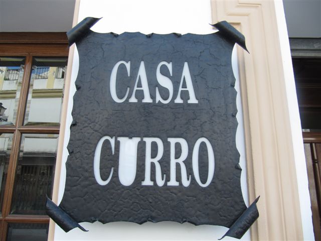 Febrero 2013: Restaurante Casa Curro. (Osuna – Sevilla).
