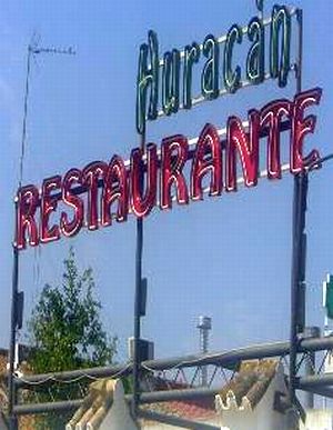 Restaurante Huracán.