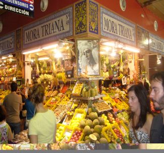 Las plazas de abastos de Sevilla: Mercado de Triana.