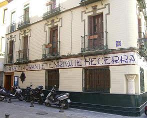 Octubre 2019: Restaurante Enrique Becerra. Sevilla.
