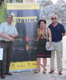 Una delegación de Apoloybaco, estuvo presente en la presentación de «Baetica», el vino romano.