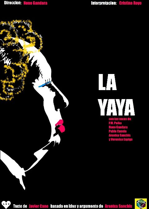 «La Yaya» en Teatro Mínimo de Sevilla, con nuestra socia, Arantxa Sanchís.
