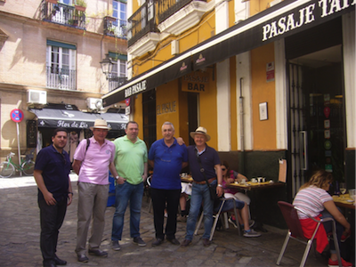 Junio 2017: Restaurante El Pasaje Tapas (Sevilla).