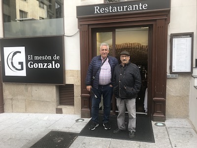 Diciembre 2018: Restaurante El Mesón de Gonzalo (Salamanca).