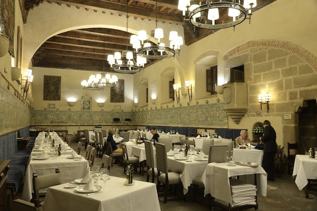 Julio 2014: Restaurante Hotel Parador de Plasencia (Cáceres).