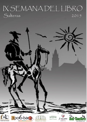 V Ciclo de «Literatura, jazz y vinos». Apoloybaco, celebra el «Año Quijote», en la IX Semana del Libro de Salteras.