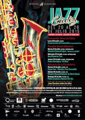 VIII Festival de Jazz de Cádiz. Del 20 al 26 de Julio de 2015.