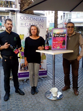 Apoloybaco, en la presentación del tinto «Maceración Carbónica 2017», de Bodegas Colonias de Galeón .