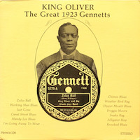 King Oliver: The Great 1923 Gennetts.