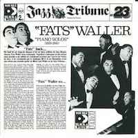 Fats Waller: Piano Solos. (1929-1941).