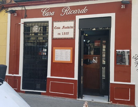 Marzo 2024: Restaurante del mes: Casa Ricardo (Madrid)